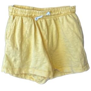 Primary size 10 yellow cotton shorts